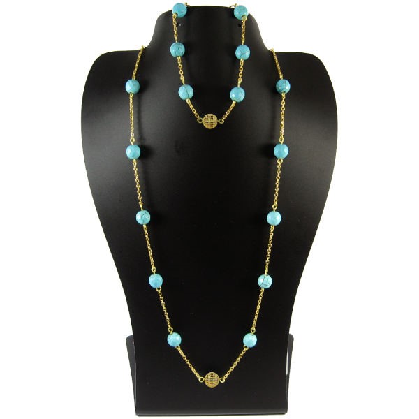 نیم ست طلا 18 عیار مانچو