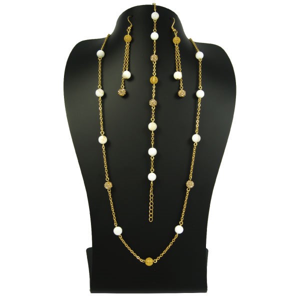 نیم ست طلا 18 عیار زنانه مانچو