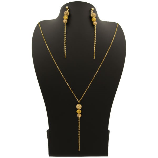 نیم ست طلا 18 عیار زنانه مانچو