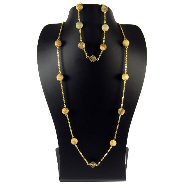 نیم ست طلا 18 عیار مانچو