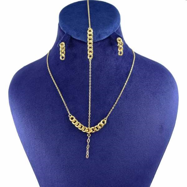 نیم ست طلا 18 عیار زنانه کانیار