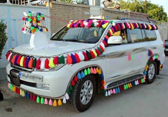 ماشین عروس به سبک ایرانی