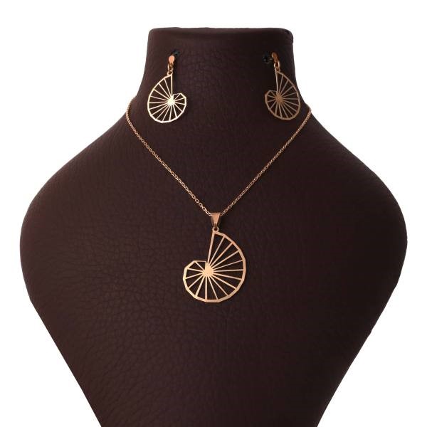 نیم ست طلا 18 عیار