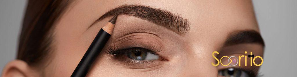 آرایش ابرو با مداد ابرو