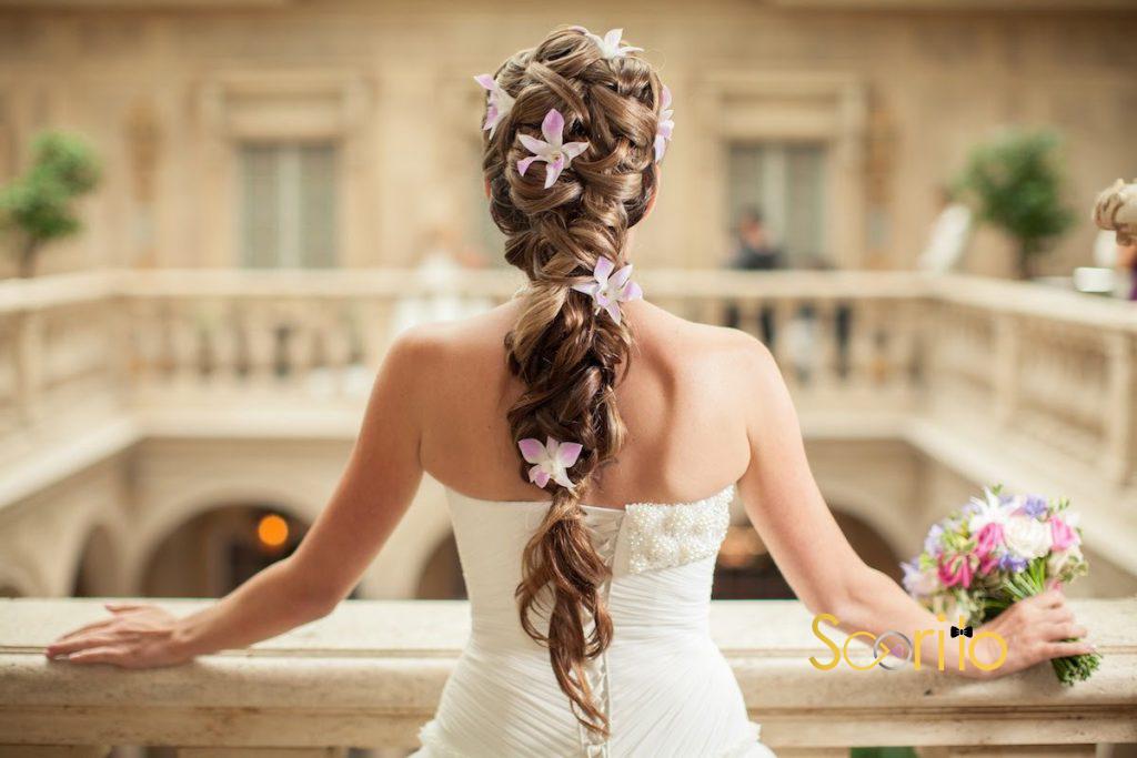 مدل موی بلند عروس