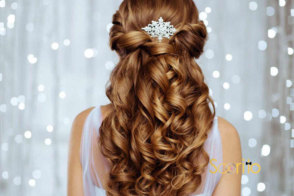 مدل موی بلند عروس